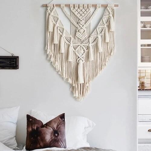 New design Home boho wall decor Macrame Wall Hanging Tapestry room Bohemian Decoration handmade woven Art Pendant Tapestry gift