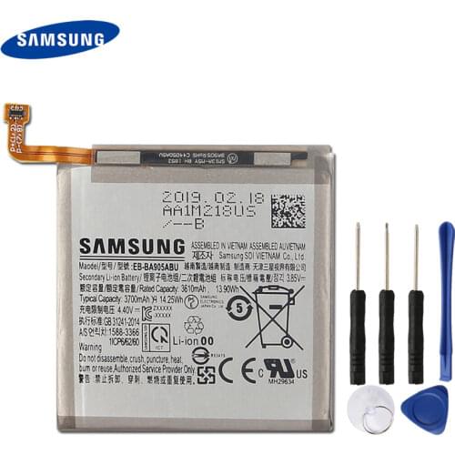 Original Replacement Phone Battery EB-BA905ABU For Samsung Galaxy A90 A80 Authentic Rechargeable Battery 3700mAh