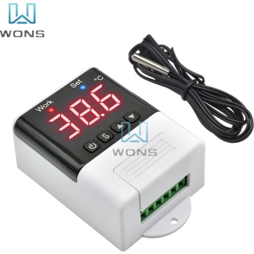 DTC1100 Temperature Controller AC 110/220V Electronic Digital Microcomputer Intelligent Thermostat for Aquarium Tank Incubator