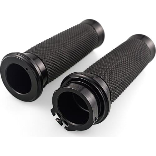 New Aluminum Motorcycle Handlebar Hand Grip 1'' 25mm Handle bar Grips For Harley Sportster 883 1200 Touring Dyna Softail Custom