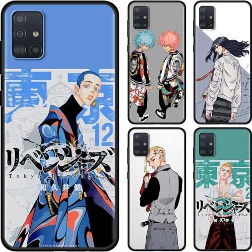 Tokyo Revengers Anime Silicone Phone Case For Samsung Galaxy A51 A21s A71 A12 A31 A52 A41 A32 5G A02s A11 A02 TPU Cover Capas