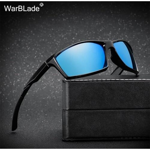 Night Vision Sunglasses Polarized Men Women Fashion Eyes Protect UV400 Black Square Sun Glasses Unisex gafas de WarBLade