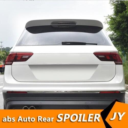 For Volkswagen Tiguan L Spoiler 2015-2017 Tiguan L spoiler High Quality ABS Material Car Rear Wing Primer Color Rear Spoiler