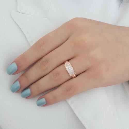 High Quality Elegant Uniq New 925 Sterling Silver Birthday Gift Ring Women Vintage Style Minimal Fine Jewelry Luxury Accessories