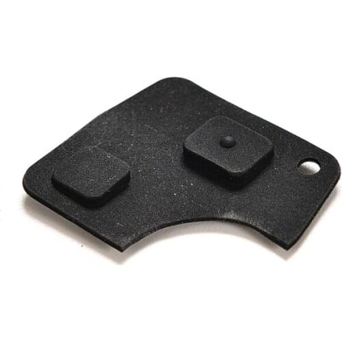 1PC New Black Color 2 Button Remote Key Accesso Fob Repair Kit Switch Rubber Pad For Toyota RAV4 Corolla Camry Prado