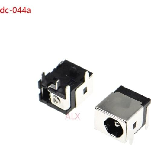 10PCS dc power jack socket connector dc044A 5.5*2.1mm panel mount 5.5X2.1MM FEMALE DC-044