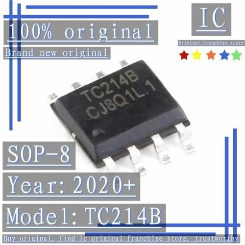 2020+100% Brand new original 10PCS-50PCS TC214B SOP-8 Single channel DC motor driver compatible with L9110S