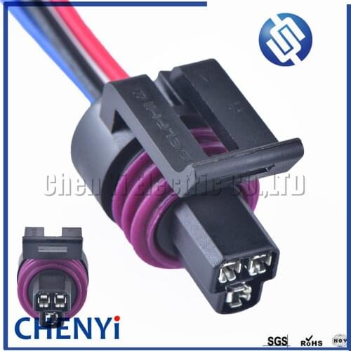 Delphi 3 Pin waterproof automotive oil Fuel Pressure Sensor Connector GM TPS Throttle Position Sensor plug 12078090 efi series