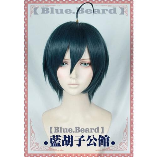 Anime Danganronpa V3: Killing Harmony Shuichi Saihara Cosplay Wigs Short Heat Resistant Synthetic Hair Wig + Wig Cap