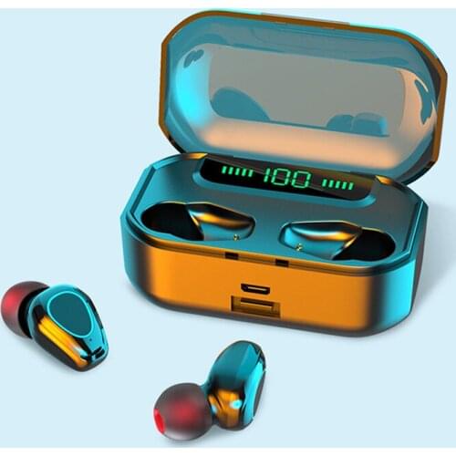 NEW G20 TWS Bluetooth Headphones 3D Stereo Smart Touch Gaming Headsets Sports Waterproof Earphones WithCharging Box