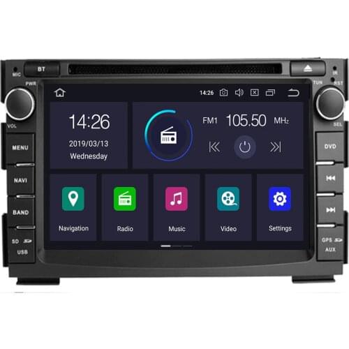 DSP IPS 4G 64G 2 din Android 10 Car Multimedia dvd Player GPS autoradio For Kia Ceed 2009 2010 2011 2012 Car Radio PC stereo