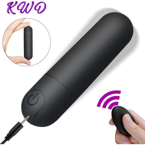 USB Charge Remote Control Mini Powerful Bullet Vibrator Clitoris Stimulator Vaginal Adult Sex Toys for Women Masturbator Shop