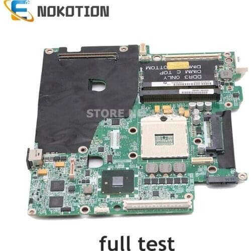 NOKOTION CN-0VN3TR 0VN3TR CN-0GNN2M DA0XM2MBAG1 for Dell Precision M6500 laptop motherboard Independent graphics slot PM55 DDR3