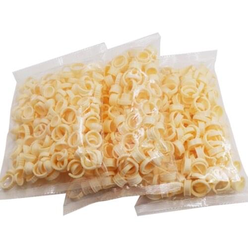 50pcs Disposable Permanent Makeup Ring Divider/Undivider Tattoo lnk Eyebrow Lip Tattoo Pigments Holder Rings Container/Cup
