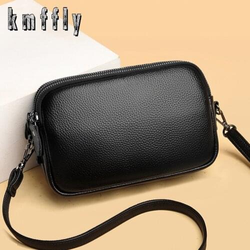 First Layer Cowhide Ladies Tote Bag High Quality Leather Ladies Handbags 2021 Women Shoulder Bag Small Crossbody Bags For Women