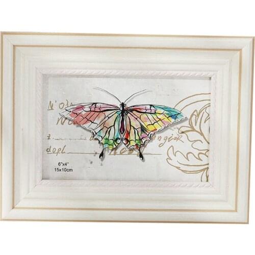 European Style Resin Picture Frame can be Wall mounted and Put on Desk RPF025