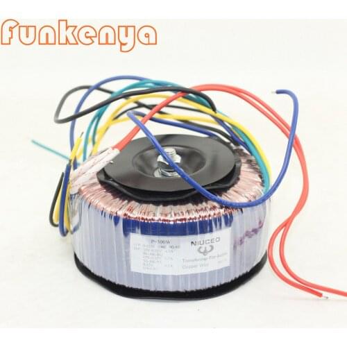Double 32V Dual 15V 300W Toroidal Transformer Ring Cattle HIFI Audio Dedicated Pure Copper Wire Manufacturing