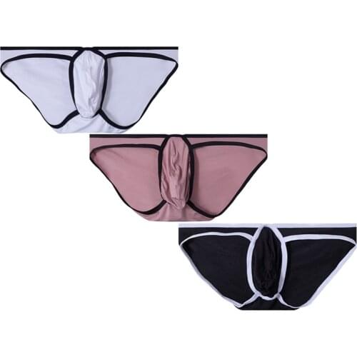 Adannu Brand 3PCS LOT Men Briefs Set Modal Sexy Underwear Man Free Shipping Male Underpants Breathable Quick Dry Wholesale M-XXL