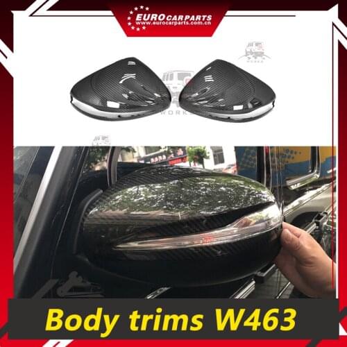 W463A mirror cover for G-class W463A 2018-2019year G63 carbon fiber side mirror cover