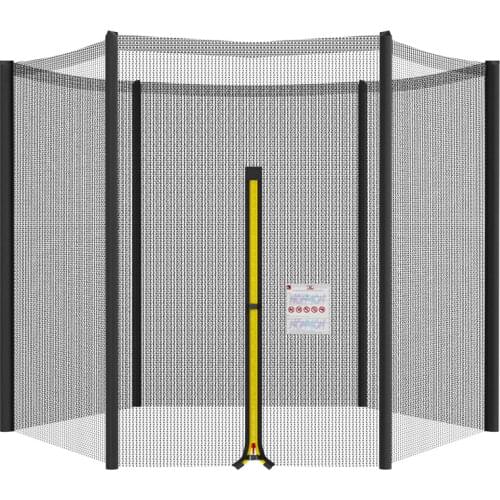 1.83/2.44/3.06/3.66M Trampoline Replacement Net Fence Enclosure Anti-fall Safety Mesh Netting Jumping Pad Fitiness Accessories