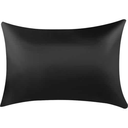 31 1PC Pure Emulation Satin Silk Pillowcase Square Pillow Single Cover Chair Seat Soft Mulberry Plain Pillow Case Cover
