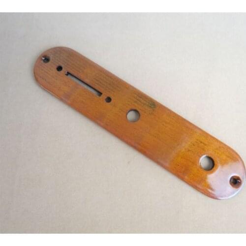 1pcs Maple wood Guitar Tele Telecaster Control Plate Hand made #1129