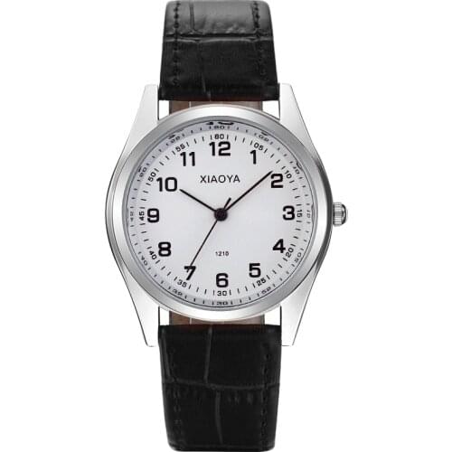 2018 XIAOYA Brand women Fashion Casual Sport Watches Men Waterproof Leather Quartz Watch Man military Clock Relogio Masculino