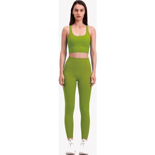 2 pcs 12 colors Seamless Womens Sportswear Yoga Set Workout Clothes Athletic Wear Sports Gym Legging Fitness Suit