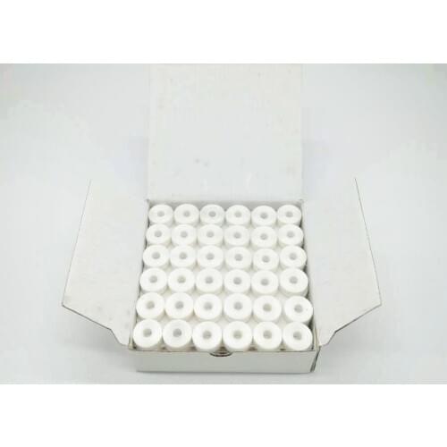 Sideless Type L 70D/2 144PCS/BOX for Embroidery Machine Pre-wound Bobbin Thread