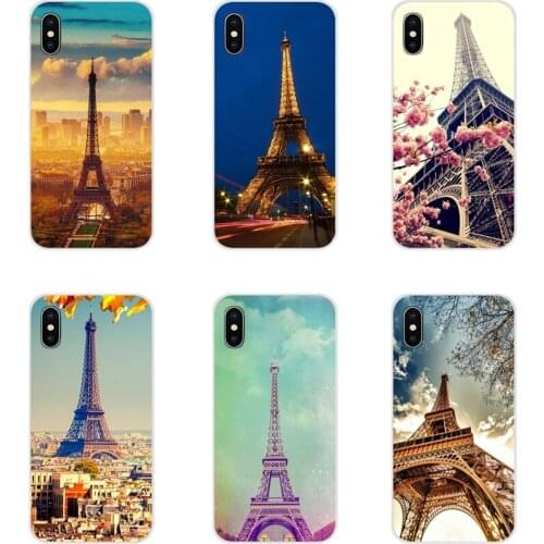 Cell Phone Skin Case For Samsung Galaxy A3 A5 A7 A9 A8 Star A6 Plus 2018 2015 2016 2017 Fashion Romantic Paris Eiffel Tower Love