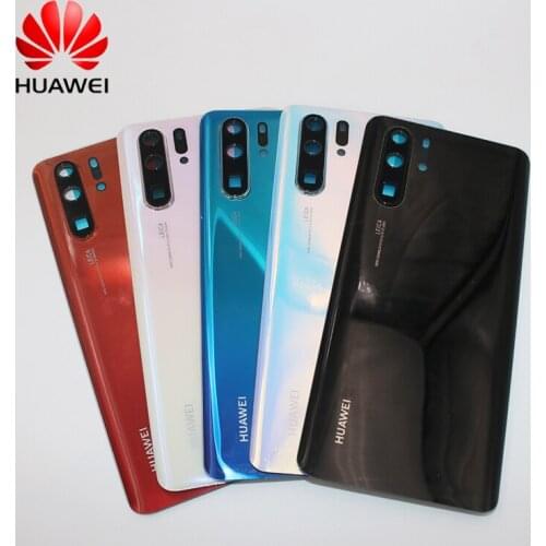 P30/P30 Pro Housing Cover Original Huawei ELE-L09 L29 VOG-L04 Battery Back Case Rear Door Phone Replacement +Camera Frame Lens