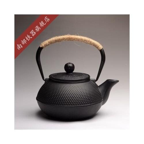 Cast Iron Teapot Set Tea Pot Authentic Japanese Tetsubin Kettle Drinkware 900ml Kung Fu Infusers Metal Net Filter Cooking Tools