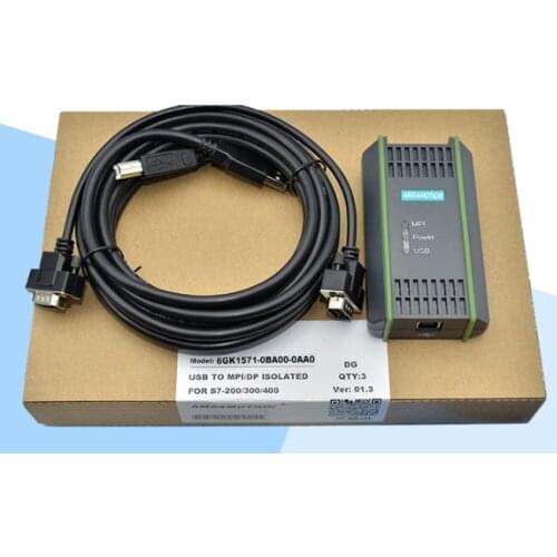 For 6GK1571-0BA00-0AA0 PC ADAPTER USB A2 Replace of 6ES7972-0CB20-0XA0 Part USB-MPI DP PPI for Siemens S7-200/300/400