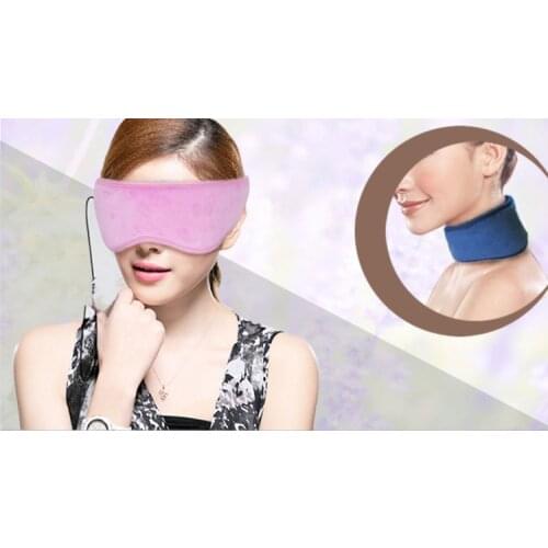 Usb Electric Eye Massager Heating Therapy Hot Steam Blinder Sleep Aids Massage For Black Eyes Device Battery Operated