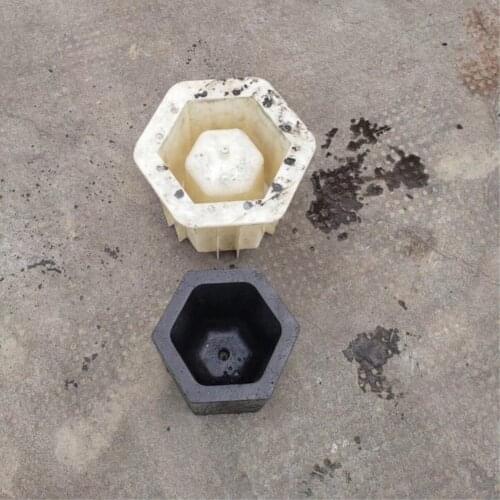 Concrete Flower Pot Mould Handmade Cement Garden Planter Plastic Molds