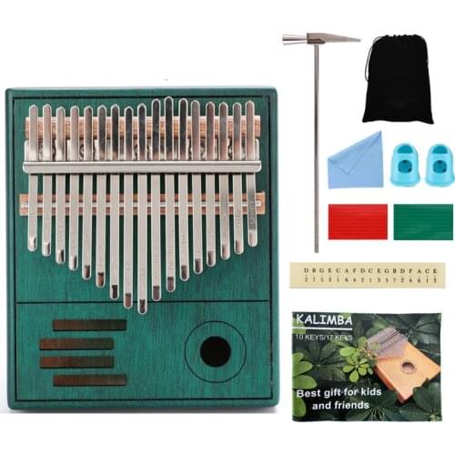 Kalimba 17-Key High-Quality Wooden Acacia Musical Instrument 21-Key Thumb Piano Upgrade Hand Protection Music 30-Key Machine