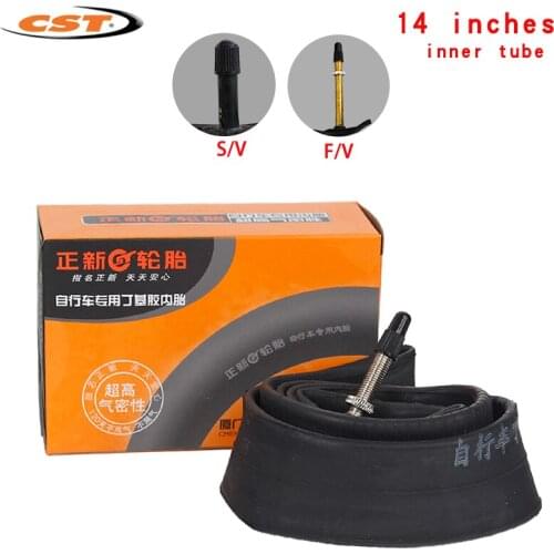 CST 14inch 14 * 1.35 14 * 1.75 SV/FV MTB Bicycle Inner Tube