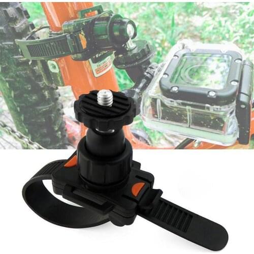 1pc Roll Bar Zip Mount For GoPro 4 / 3 / 2 / 1 Fits Cage Bike Handlebar Seatpost H7D1