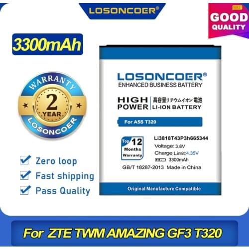 LOSONCOER ZTE Blade GF3 Phone Batteries