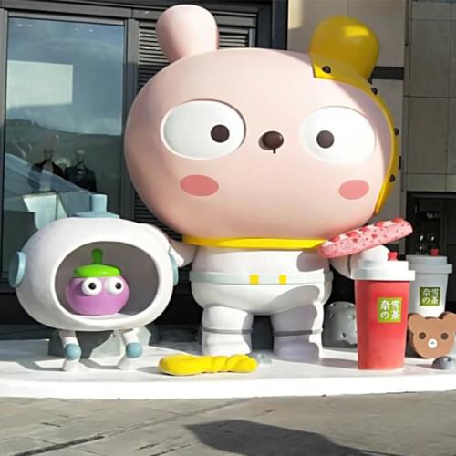 Outside Metal Cartoon gourd mold FRP glass reinforced plastic sculpture