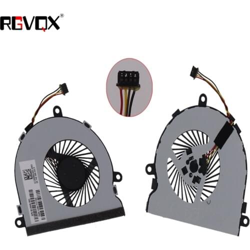 New Laptop Cooling Fan for HP 15-AC121DX 15-AC067TX 15-AF 15-AY 15-BS 14-R020 TPN-C116 TPN-C125 250G4 255G4 4 Pin Original)