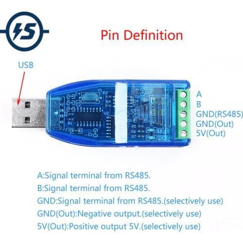 Industrial USB To RS485 Converter Upgrade Protection Converter Compatibility Standard RS-485 Connector Board Module