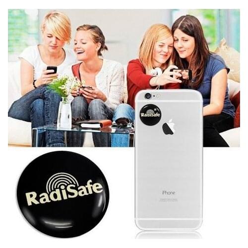 Realy work test by Morlab lab shiled Radisafe 99.8% Radi Safe anti radiation sticker EMF radiation, 5G protector 100pcs/lot