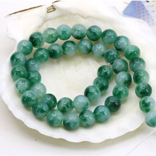 Charm 10mm Chalcedony stone Round Loose beads Women DIY Accessories parts Arts and Crafts Girl gift jewelry making design 15