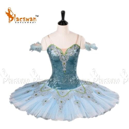 Adult classical ballet tutu blue BC006 pancake platter tutu costume performance competition professional tutus ballerina tutu