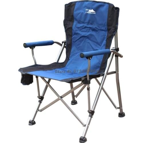 Outdoor Folding Chair Portable Fishing Chair Self Driving Car Picnic Folding Chair Armchair Director Folding Chair