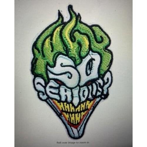 Embroidered Sew or Iron on Patch