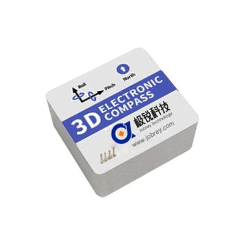 High Accuracy 3D Digital Magnetic Compass Pitch Roll Yaw Sensor RS232 TTL Electronic Compass for Night Vision replace DMC-SX5000