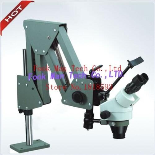 Jewellery making Free Shipping Jewelry 7X-45X Microscope with 5W LED Light Source Free