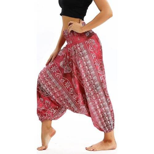 Womens Harem Hippie Pants Hippy Boho Genie Aladdin Clothing Yoga pants,Beach Sports Pants